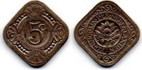 Pays Bas - Netherlands - Niederlande 5 Cents 1936 F 3,50 EUR  Excl. 4,90 EUR Verzending