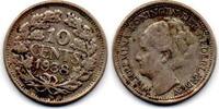 Pays -Bas - Netherlands -Niederlanden 10 Cents 1938 F+ 2,50 EUR  Excl. 4,90 EUR Verzending