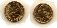France - Frankreich 5 centimes 1987 BU 2,50 EUR  Excl. 4,90 EUR Verzending