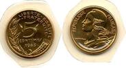 France - Frankreich 5 centimes 1983 BU 2,50 EUR  Excl. 4,90 EUR Verzending