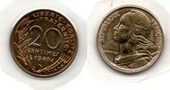 France - Frankreich 20 centimes 1980 st 2,50 EUR  Excl. 4,90 EUR Verzending