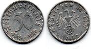 Allemagne - Deutschland -Germany 50 Reichspfennig 1942 F s+ 5,00 EUR  Excl. 4,90 EUR Verzending