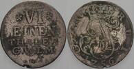 Wied-Neuwied 1/6 Reichstaler Johann Friedrich Alexander 1737-1791 -