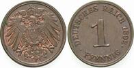 Kleinmünzen-Kaiserreich 1 Pfennig Grosser Adler -