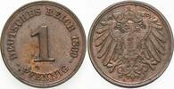 Kleinmünzen-Kaiserreich 1 Pfennig Grosser Adler -