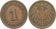 Kleinmünzen-Kaiserreich 1 Pfennig Grosser Adler -