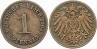 Kleinmünzen-Kaiserreich 1 Pfennig Grosser Adler -