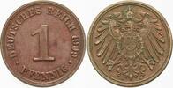Kleinmünzen-Kaiserreich 1 Pfennig Grosser Adler -