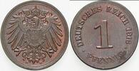Kleinmünzen-Kaiserreich 1 Pfennig Grosser Adler -