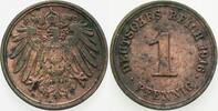 Kleinmünzen-Kaiserreich 1 Pfennig Grosser Adler -