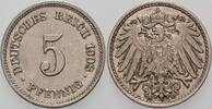 Kleinmünzen-Kaiserreich 5 Pfennig Grosser Adler -