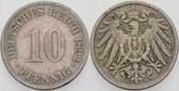 Kleinmünzen-Kaiserreich 10 Pfennig Grosser Adler -