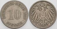 Kleinmünzen-Kaiserreich 10 Pfennig Grosser Adler -