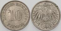 Kleinmünzen-Kaiserreich 10 Pfennig Grosser Adler -