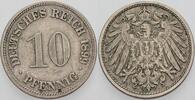 Kleinmünzen-Kaiserreich 10 Pfennig Grosser Adler -