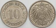 Kleinmünzen-Kaiserreich 10 Pfennig Grosser Adler -