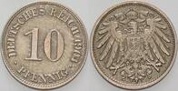 Kleinmünzen-Kaiserreich 10 Pfennig Grosser Adler -