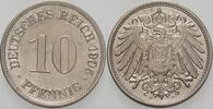 Kleinmünzen-Kaiserreich 10 Pfennig Grosser Adler -