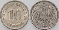 Kleinmünzen-Kaiserreich 10 Pfennig Grosser Adler -