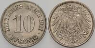 Kleinmünzen-Kaiserreich 10 Pfennig Grosser Adler -