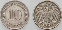Kleinmünzen-Kaiserreich 10 Pfennig Grosser Adler -