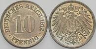 Kleinmünzen-Kaiserreich 10 Pfennig Grosser Adler -