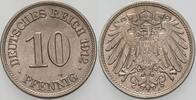 Kleinmünzen-Kaiserreich 10 Pfennig Grosser Adler -
