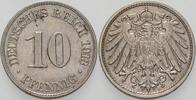 Kleinmünzen-Kaiserreich 10 Pfennig Grosser Adler -