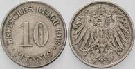 Kleinmünzen-Kaiserreich 10 Pfennig Grosser Adler -