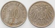 Kleinmünzen-Kaiserreich 10 Pfennig Grosser Adler -