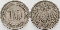 Kleinmünzen-Kaiserreich 10 Pfennig Grosser Adler -