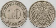 Kleinmünzen-Kaiserreich 10 Pfennig Grosser Adler -