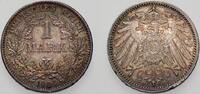 Kleinmünzen-Kaiserreich 1 Mark Grosser Adler -