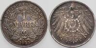 Kleinmünzen-Kaiserreich 1 Mark Grosser Adler -