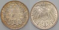 Kleinmünzen-Kaiserreich 1 Mark Grosser Adler -
