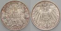 Kleinmünzen-Kaiserreich 1 Mark Grosser Adler -