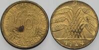 Kleinmünzen - Weimarer Republik 10 Rentenpfennig Weimarer Republik -