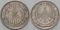 Kleinmünzen - Weimarer Republik 50 Reichspfennig Weimarer Republik -