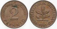 Kleinmünzen 2 Pfennig Bundesrepublik Deutschland -