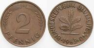Kleinmünzen 2 Pfennig Bundesrepublik Deutschland -