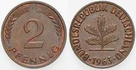 Kleinmünzen 2 Pfennig Bundesrepublik Deutschland -
