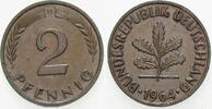 Kleinmünzen 2 Pfennig Bundesrepublik Deutschland -
