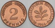 Kleinmünzen 2 Pfennig Bundesrepublik Deutschland -