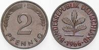 Kleinmünzen 2 Pfennig Bundesrepublik Deutschland -