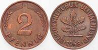 Kleinmünzen 2 Pfennig Bundesrepublik Deutschland -