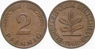 Kleinmünzen 2 Pfennig Bundesrepublik Deutschland -