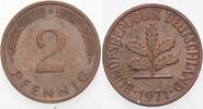 Kleinmünzen 2 Pfennig Bundesrepublik Deutschland -