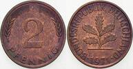 Kleinmünzen 2 Pfennig Bundesrepublik Deutschland -