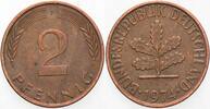 Kleinmünzen 2 Pfennig Bundesrepublik Deutschland -