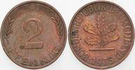 Kleinmünzen 2 Pfennig Bundesrepublik Deutschland -